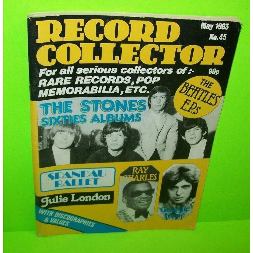 Record Collector Magazine May 1983 The Rolling Stones The Beatles Spandau Ballet